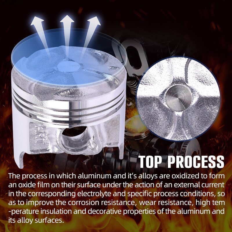 Motorcycle Piston Manufacturer - 250CC DIA49mm Pin14mm for Suzuki GSX250 GJ72A-74A