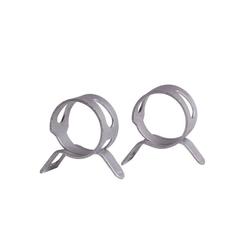 Hose Clamp Manufacturer - Car Fuel Hydraulic Black Metal Spring Band