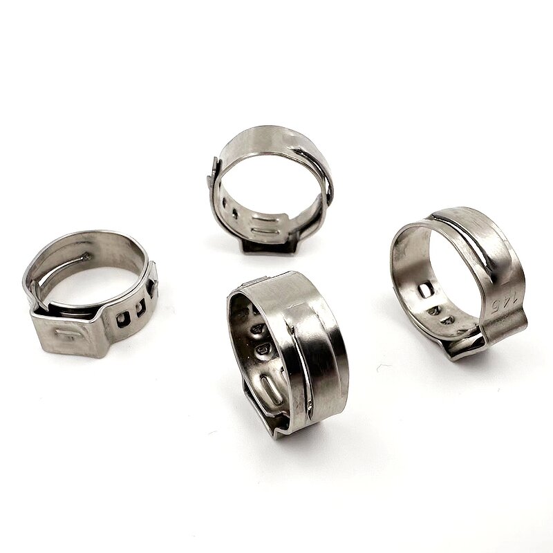 Hose Clamps Manufacturer - Hot Sale Custom Size Stainless Steel Single Ear