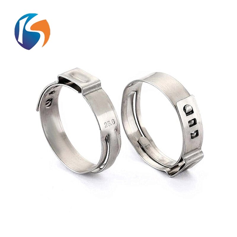 Hose Clamp Manufacturer - Customizable Adjustable Single Ear Stainless Steel for Various Sizes