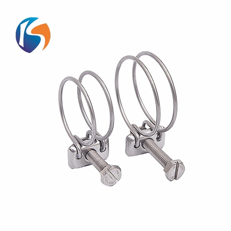 Hose Clamp Manufacturer - Tianjin Customized High Quality Adjustable Double Wire