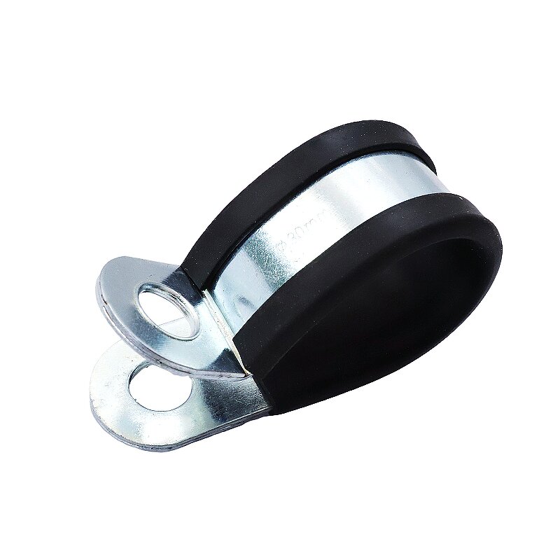 Hose Clamp Manufacturer - P Retaining Clip Rubber Coated Rubber Clamps