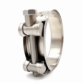 Hose Clamp Manufacturer - High Torque Single Bolt European Style Worm Drive