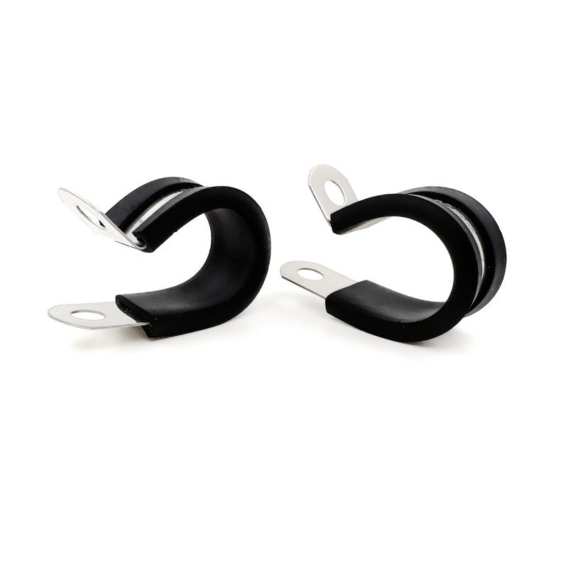 Hose Clamps Manufacturer - Cushion Fixing Support Rubber Lined Rubber Clips