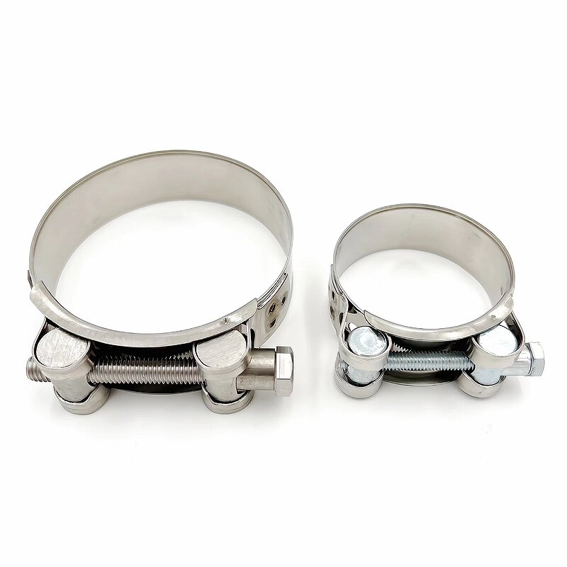 Hose Clamp Manufacturer - Abrazadera Robusta De un Solo Perno De Acero Inoxidable De 35 mm