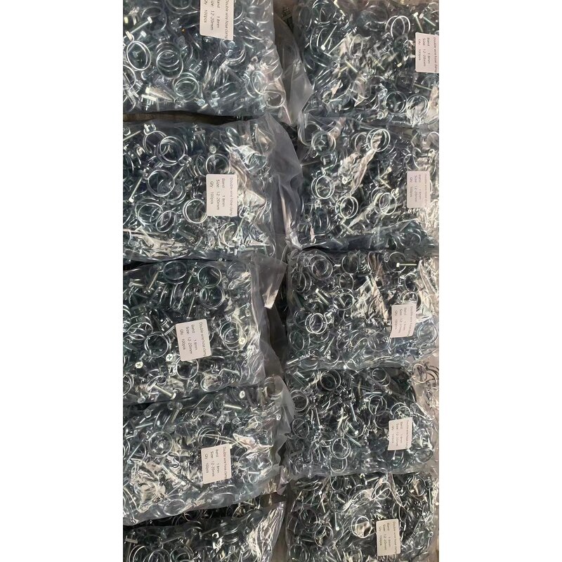 Hose Clamp Manufacturer - China Supplier Heavy Duty Galvanized Steel Double Wire Clip