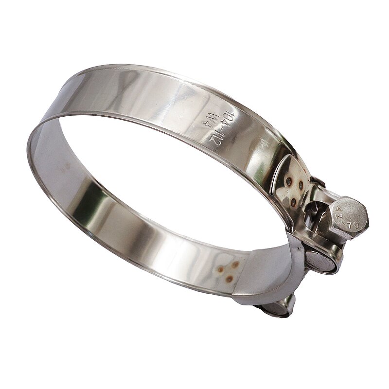 Hose Clamp Manufacturer - Abrazadera Robusta De un Solo Perno De Acero Inoxidable De 35 mm