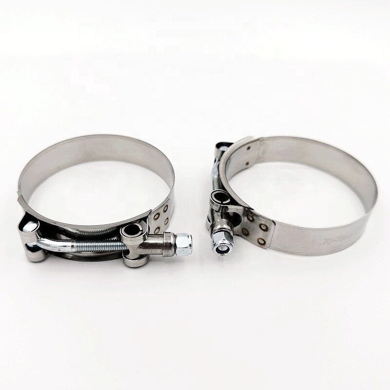 Hose Clamp Manufacturer - Adjustable Stainless Steel T Bolt for Hydraulic Silicone Hose Heavy Duty