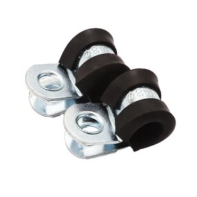 Clamp Manufacturer - All Sizes Fastener Iron P Type Rubber Clip