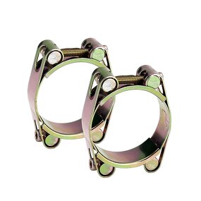 Hose Clamp Manufacturer - Heavy Duty Half Steel Double Bolt