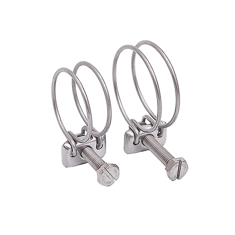 Hose Clamp Manufacturer - Factory Price Stainless Steel Double Wire