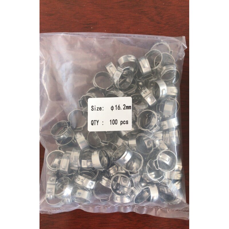 Hose Clamps Manufacturer - Hot Sale Stainless Steel Single Ear for Beer Machine