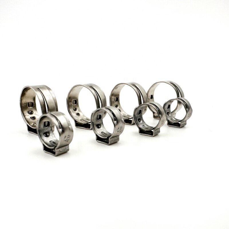 Hose Clamps Manufacturer - Hot Sale Custom Size Stainless Steel Single Ear