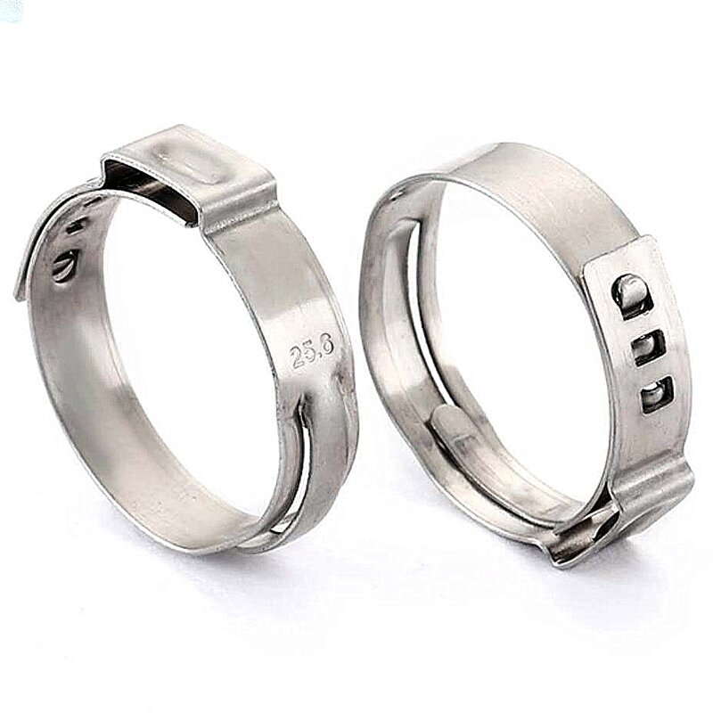 Hose Clamp Manufacturer - Customizable Adjustable Single Ear Stainless Steel for Various Sizes