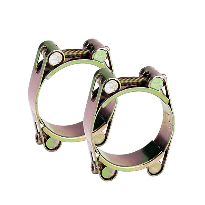 Hose Clamps Manufacturer - European Type Heavy Duty 55-65 mm Double Bolts Inch Measurement