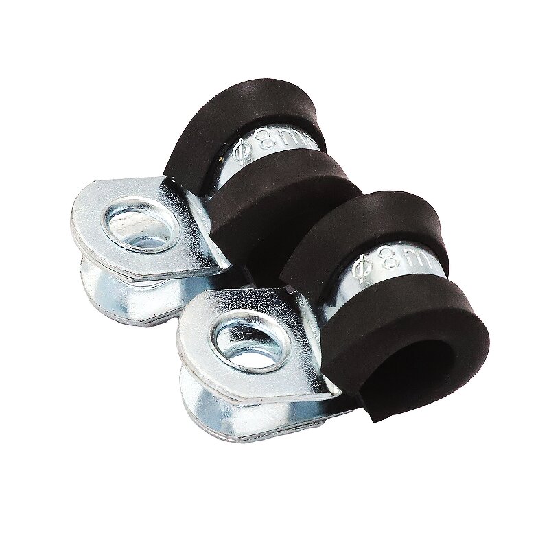 R Type Clamps Manufacturer - Stable Quality Horizontal Toggle Reusable Cable Rubber with Black