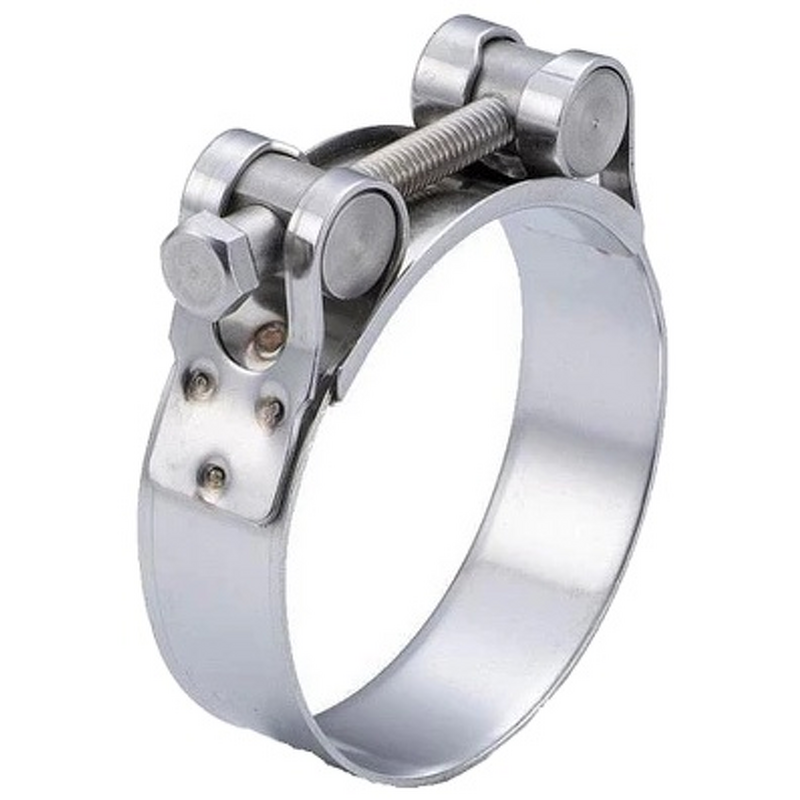 Clamp Manufacturer - 48-51mm Stainless Steel Single-head Bolt for Pipe Modification