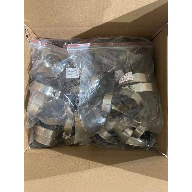 Hose Clamp Manufacturer - Best Selling Heavy Duty Half Steel Double Bolt