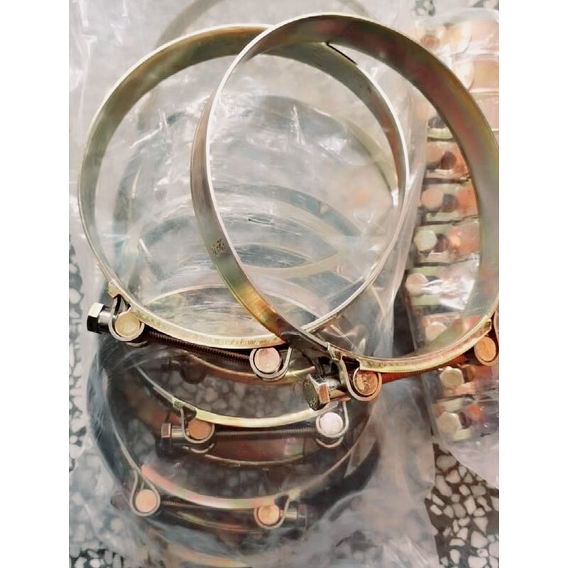 Clamp Manufacturer - 48-51mm Stainless Steel Single-head Bolt for Pipe Modification