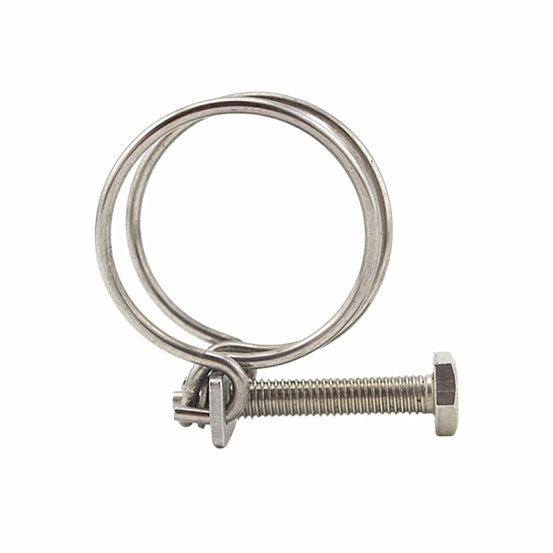 Hose Clamp Manufacturer - Factory Price Stainless Steel Double Wire