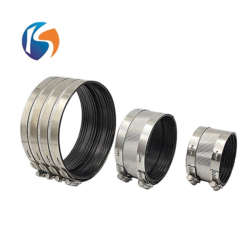 Hose Clamp Manufacturer - Factory Direct Rubber Drain Pipe Coupling A Type No Hub