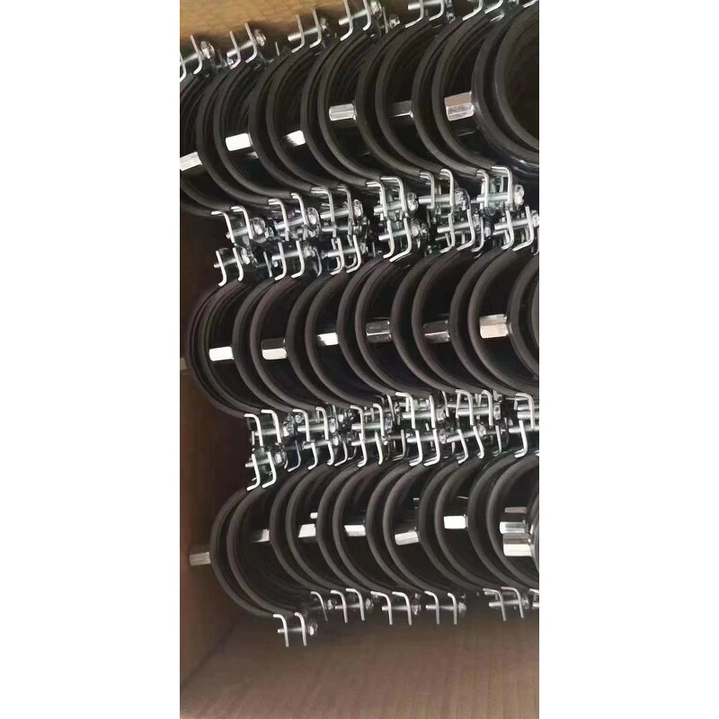 Pipe Clamp Manufacturer - M8 M10 Heavy Duty with Rubber EPDM