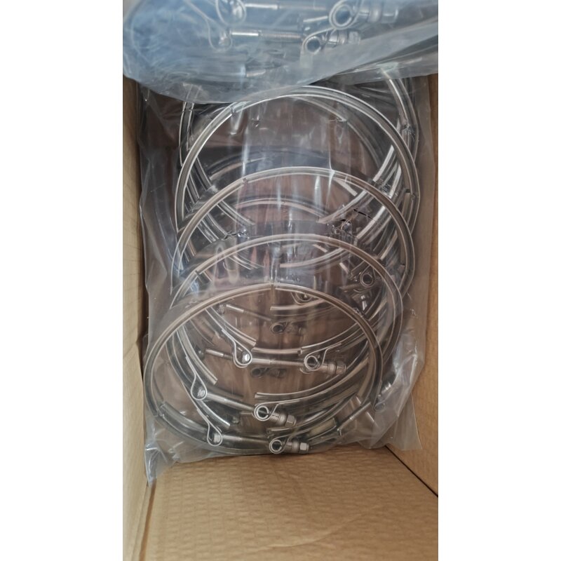 V Band Clamp Manufacturer - 2.5" 3.0" 3.5" 4.0" Stainless Steel Turbo Exhaust Quick Release