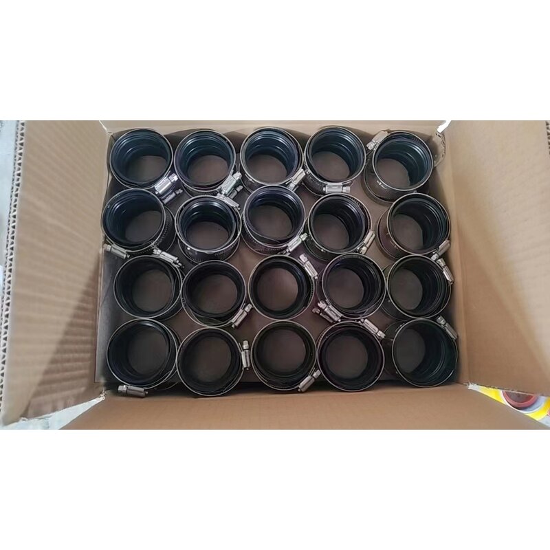 Hose Clamp Manufacturer - Factory Direct Rubber Drain Pipe Coupling A Type No Hub