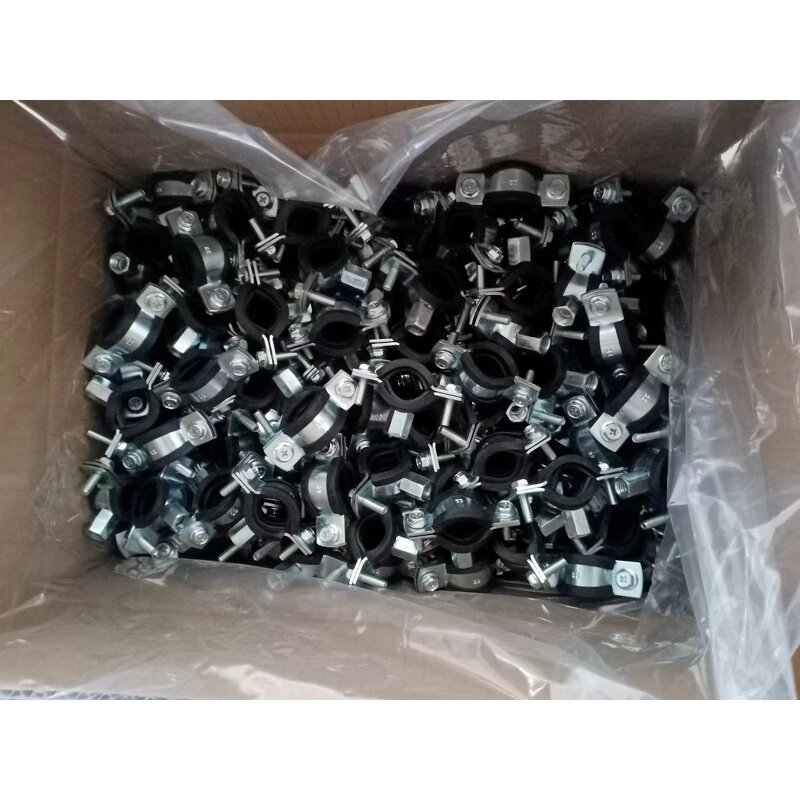 Pipe Clamps Manufacturer - China Supplier Custom Rubber Plastic Cable Steel Quick Release with EPDM