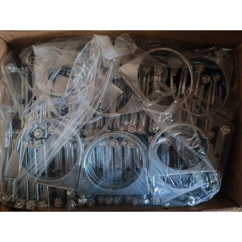 U-Bolt Manufacturer - Tianjin Factory Hot Dip Galvanized Steel with Nuts Pipe Clamp