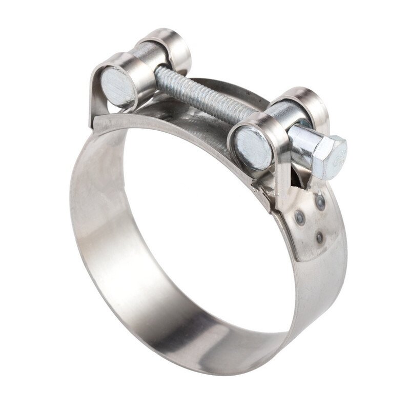 Clamp Manufacturer - 48-51mm Stainless Steel Single-head Bolt for Pipe Modification