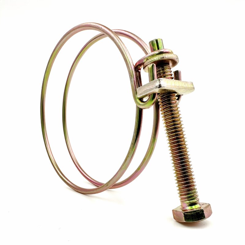 Hose Clamp Manufacturer - Stainless Steel 201 304 Double Wire From China