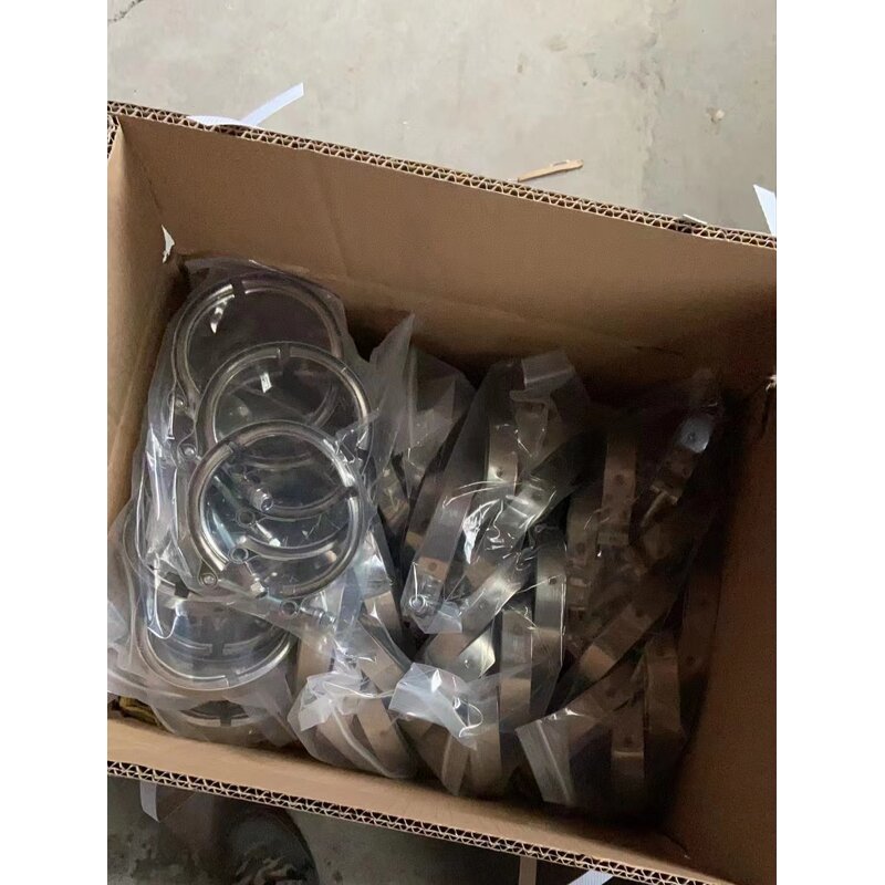 V-Band Clamp Manufacturer - SS304 with Flange Kit for Exhaust Muffler Pipe