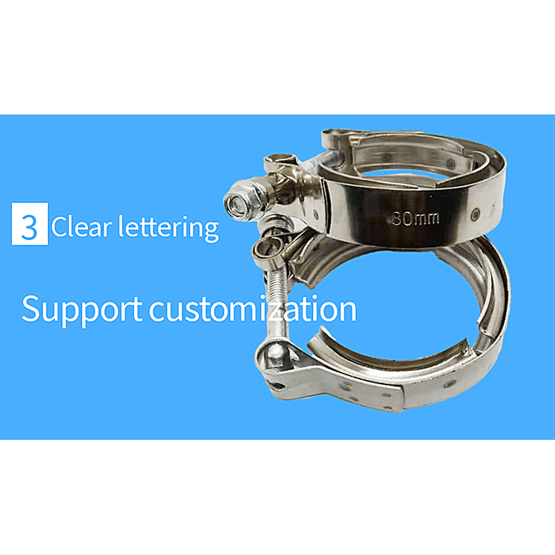 V Band Clamp Manufacturer - Custom Size High Quality Stainless Steel Turbo Exhaust