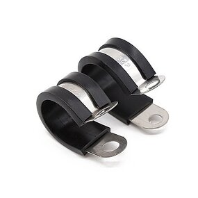Hose Clamp Manufacturer - Bandwidth 15mm EPDM Rubber Lining P Clip