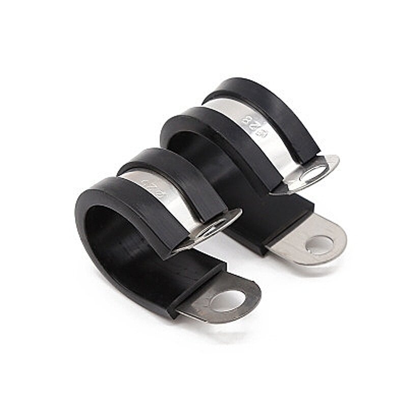 Hose Clamp Manufacturer - Bandwidth 15mm EPDM Rubber Lining P Clip