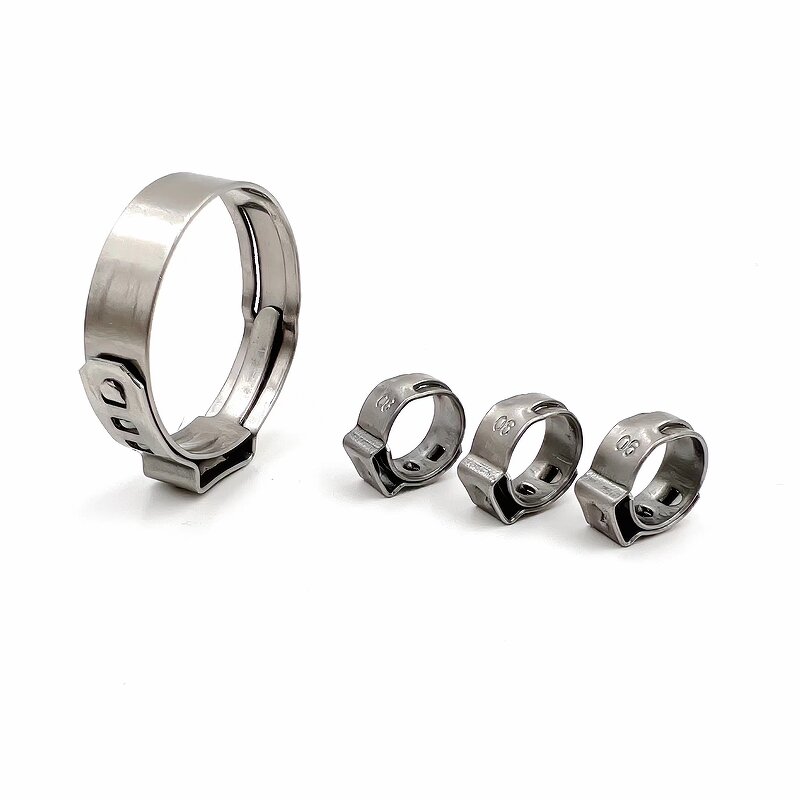 Hose Clamp Manufacturer - OEM ODM Best Price Stepless Single Ear Strong