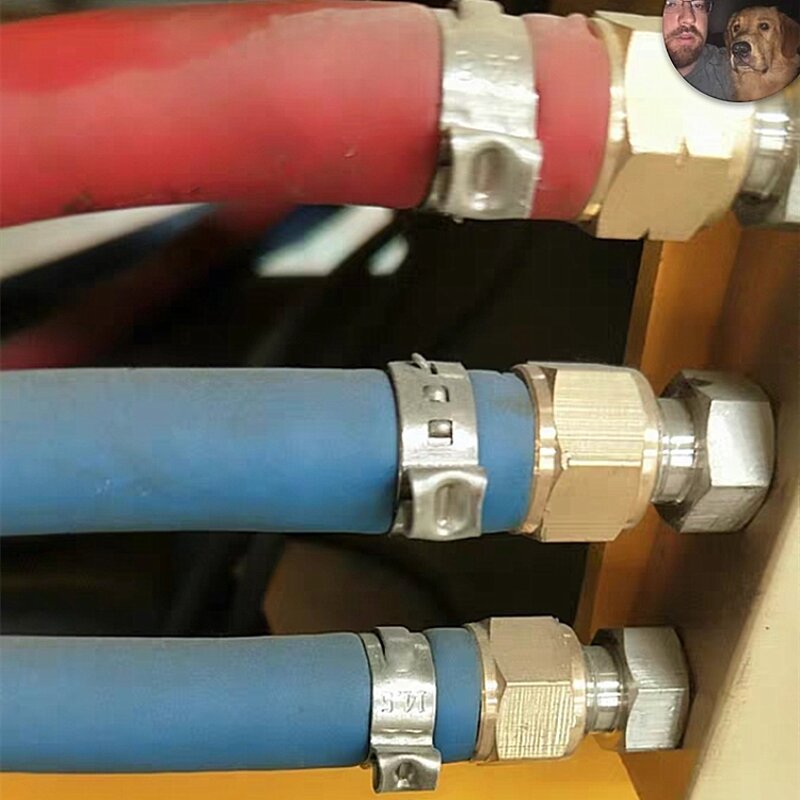 Hose Clamp Manufacturer - Customizable Adjustable Single Ear Stainless Steel for Various Sizes