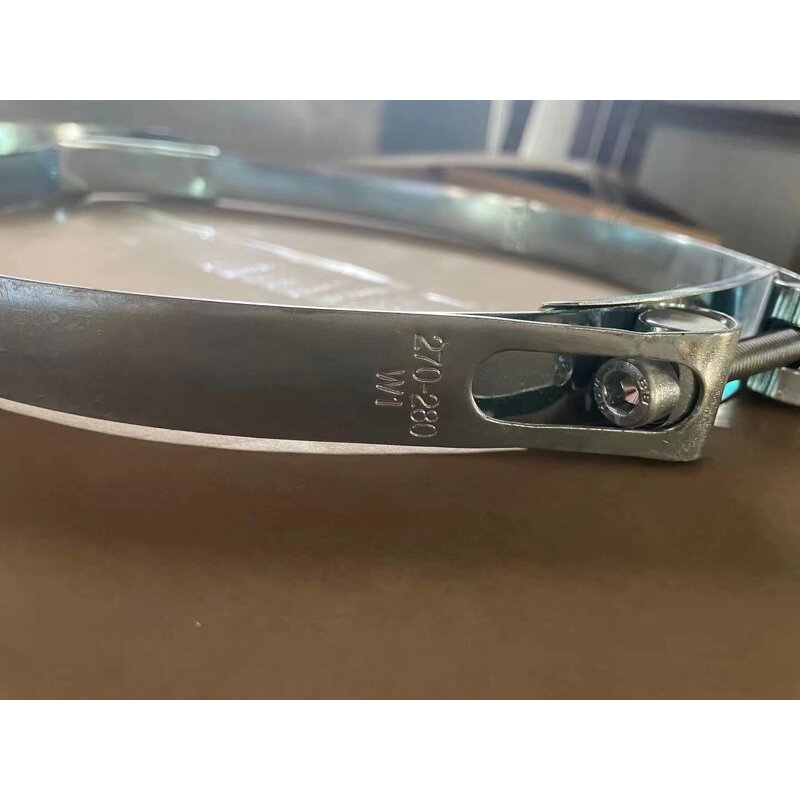 Hose Clamp Manufacturer - New Design Spiral Bolt Adjustable Galvanized Steel Double Wire