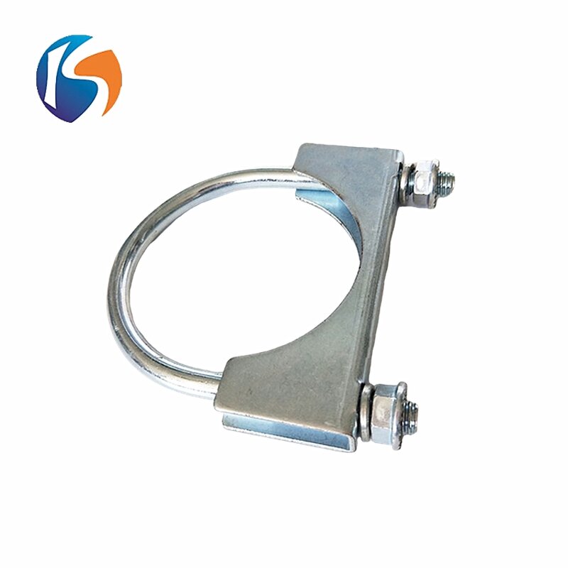 U-Bolt Manufacturer - Customized M6 with Bracket Grade 4.8 Zinc