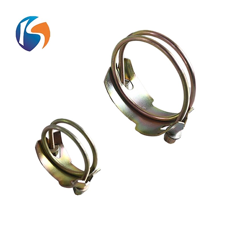 Hose Clamp Manufacturer - Galvanized Iron Spiral Tiger Clamp