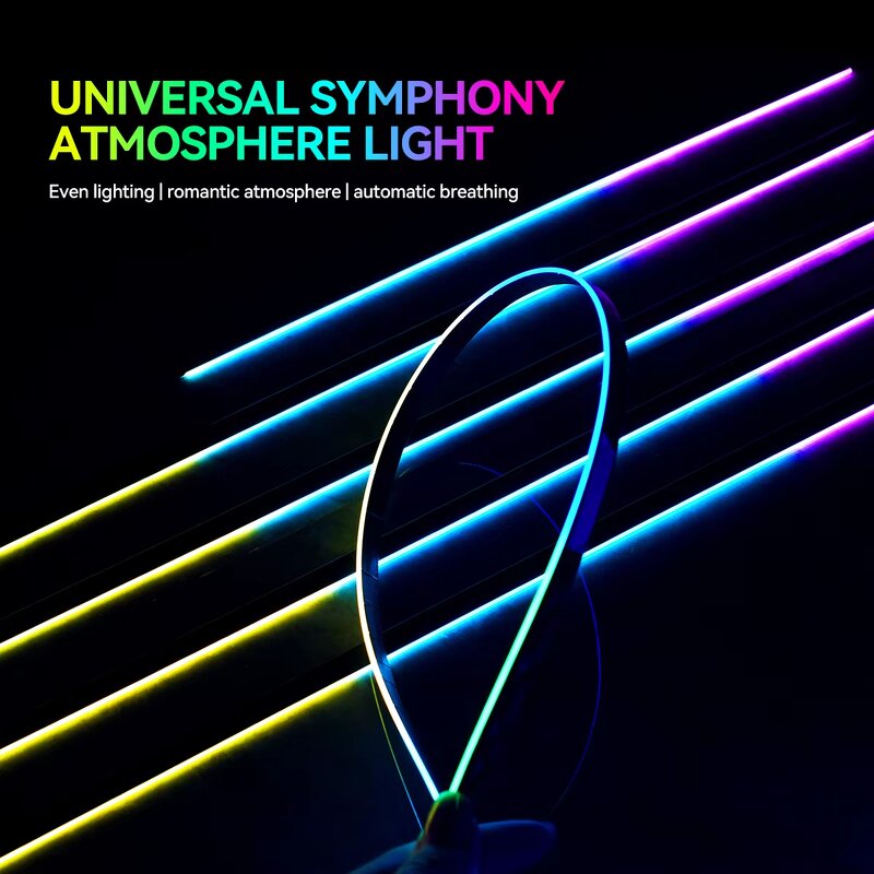 Ambient Light Strip Manufacturer - Full Color Streamer RGB APP Control Car Interior