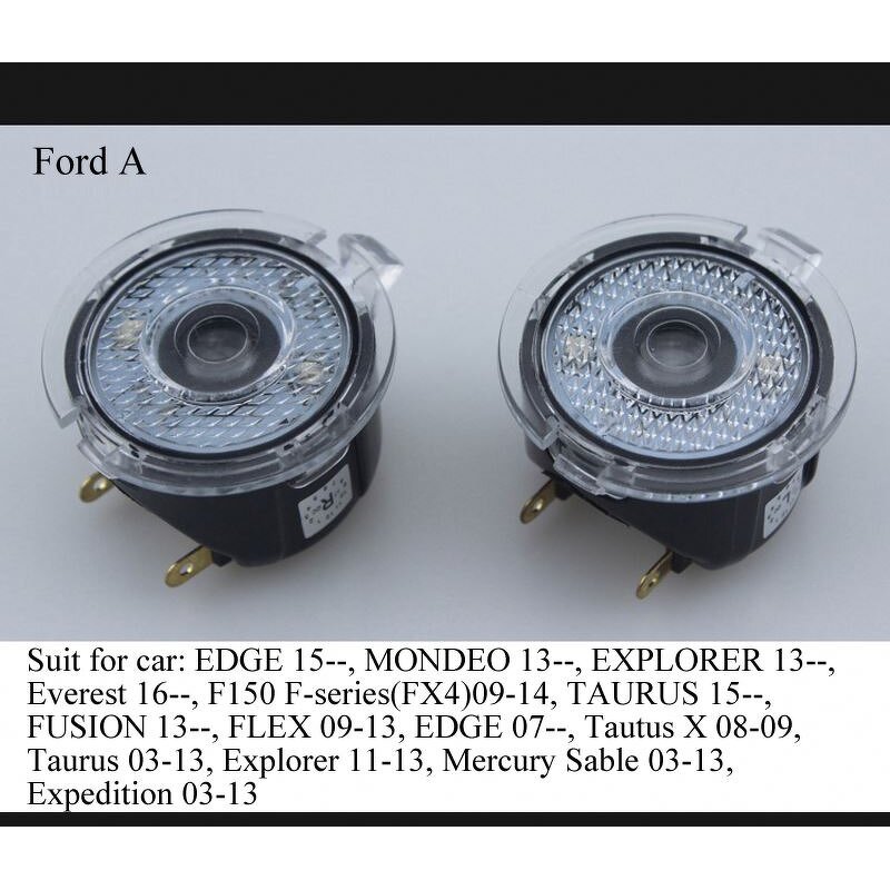 Puddle Lamp Manufacturer - Custom Logo Ghost Shadow for Ford Focus Side Mirror