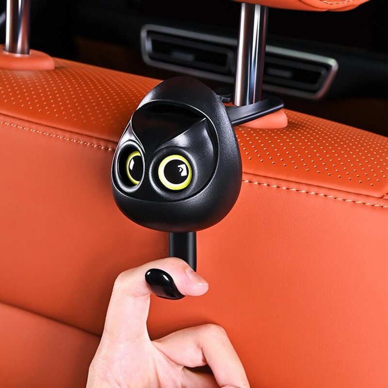 Car Headrest Hook Manufacturer - Cute Owl Shape Open Close Eyes MultiFunctional Storage