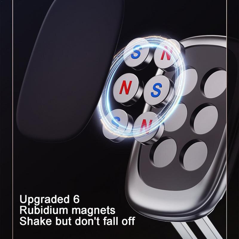 Phone Holder Manufacturer - Magnetic Car Mount for iPhone 15-11 Xiaomi Samsung GPS