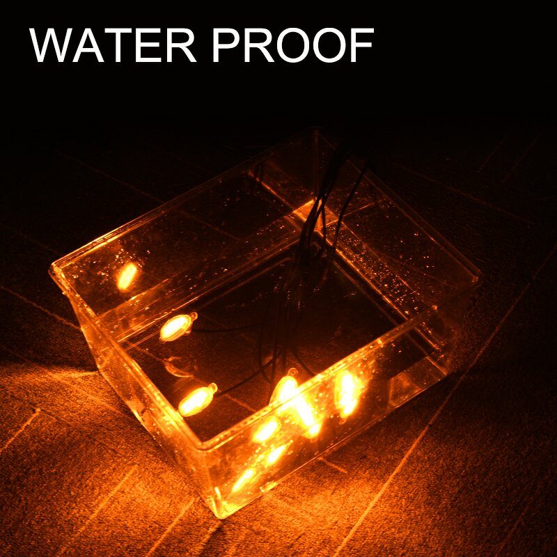 Eagle Eye Light Manufacturer - 12V 4/6 SMD 3030 LED Car Front Grille Amber