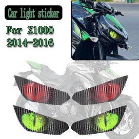 Motorcycle Sticker Manufacturer - Headlight Guard Film for Kawasaki Z1000 2014-2016
