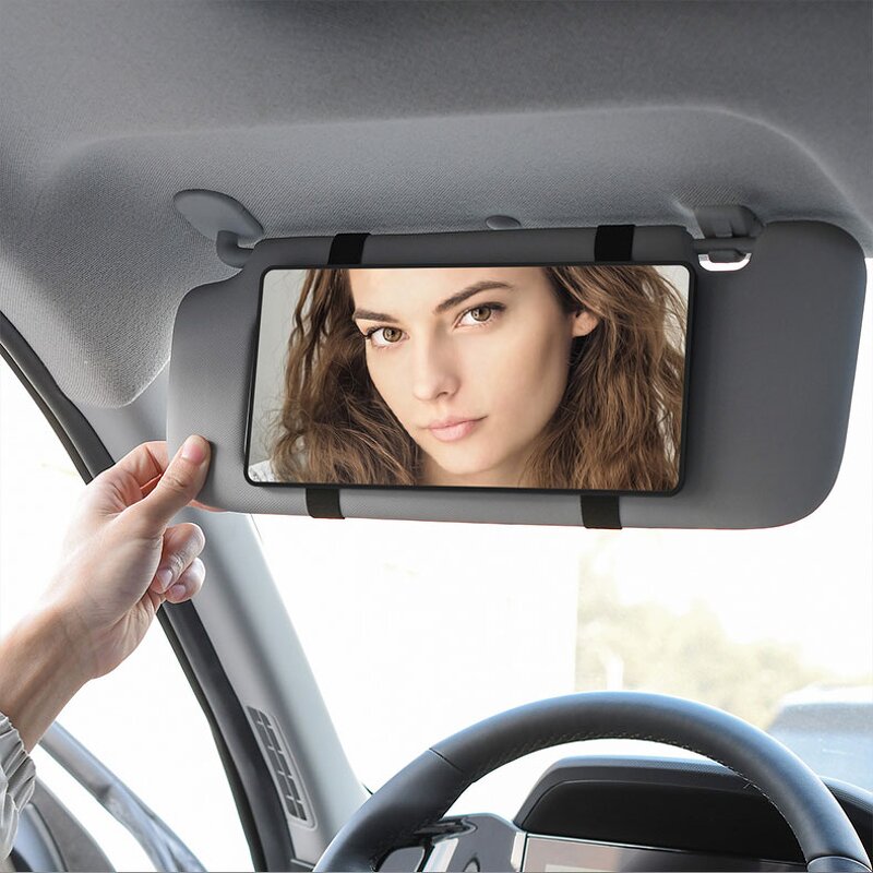 Car Makeup Mirror Manufacturer - Sun Visor Thin Transparent High Definition for Women