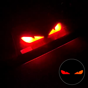 Brake Light Sticker Manufacturer - Custom Demon Eyes for Changan Lumin Auto Warning