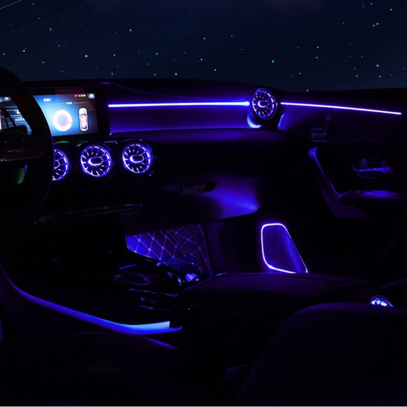 Air Outlet Light Manufacturer - Luminous Turbo for Mercedes C E GLC Vito V-Class